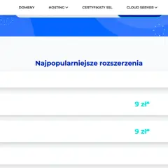 Sprawdź, jak kupić domenę: tomaszguzik.com.pl i tomaszguzik.eu dostępne w promocji za 9 zł.