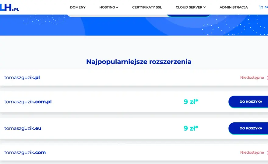 Jak kupić domenę? Kompletny przewodnik krok po kroku
