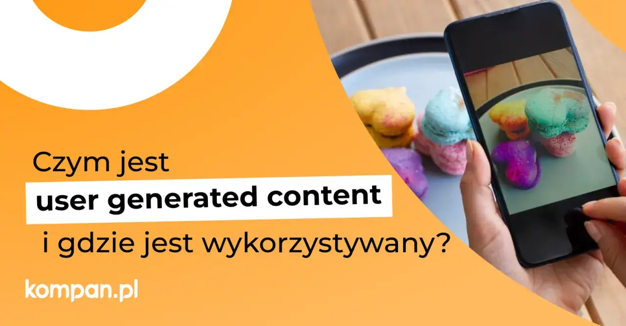 Kolorowe makaroniki na talerzu, fotografowane smartfonem. Dowiedz się, czym jest user generated content i jak go wykorzystać.